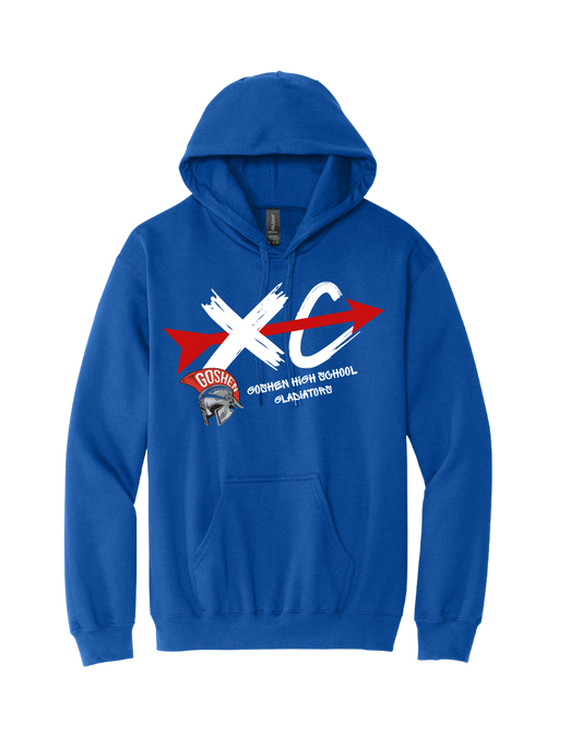 GOSHEN XC GILDAN MIDWEIGHT SOFTSTYLE HODDIE